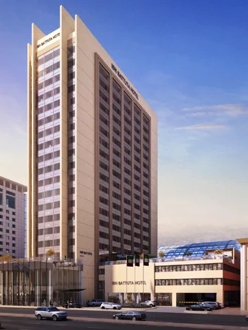 Brogan Group provide a mast climber package to build Avani Hotel ibn Battuta  in Dubai